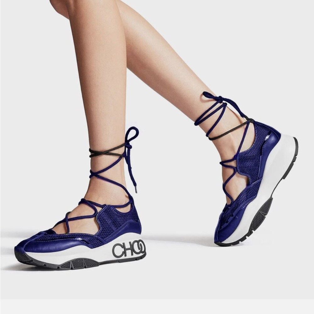 Jimmy Choo lace up shoe never wore